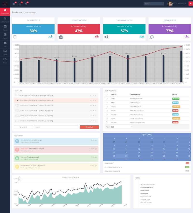 cms管理系统后台模板 Atomios7风格cms后台网站模板-源码分享网