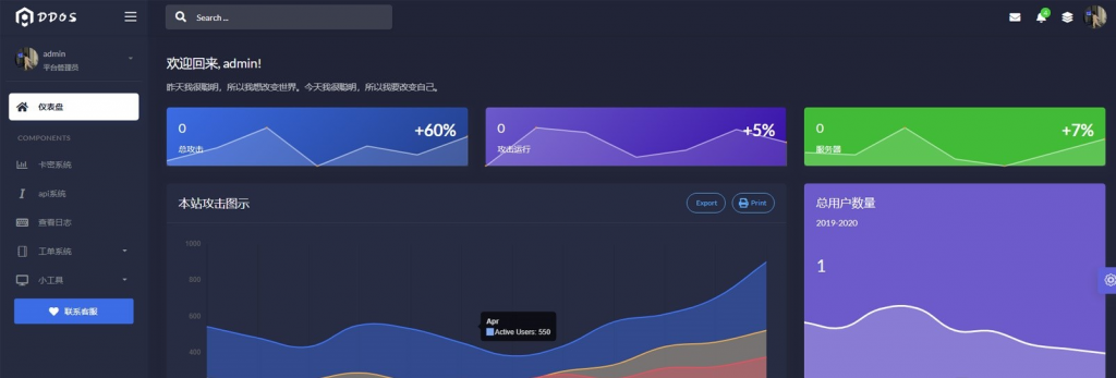 DDOS压力测试系统_DDOS网站系统源码-源码分享网